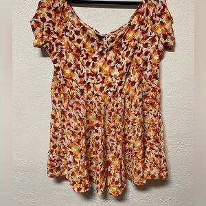 Torrid tiered shirt